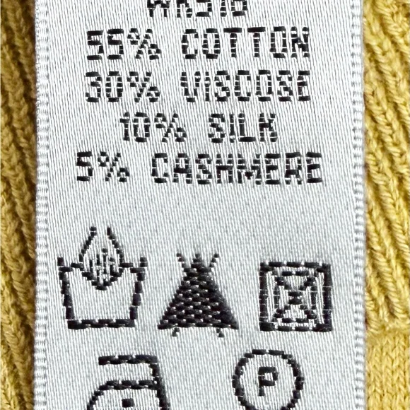 Boden Mustard Ruffle Trim Cardigan - Picture 8 of 9